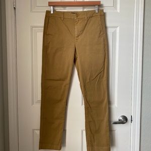 J. Crew Tall High-rise Slim Boy Chino